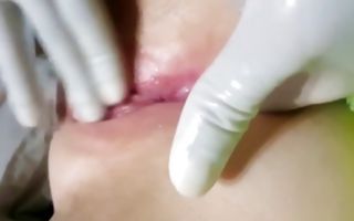 Horny girlfriend gets her tight asshole stretched in homemade xxx