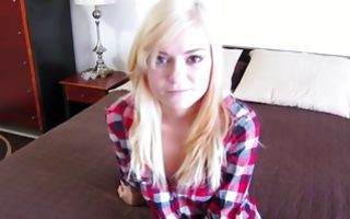 Cute blonde ex-girlfriend Chloe Foster fucked in pussy