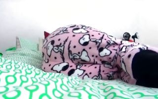 Gorgeous brunette sucks hard and gets doggystyle dicked